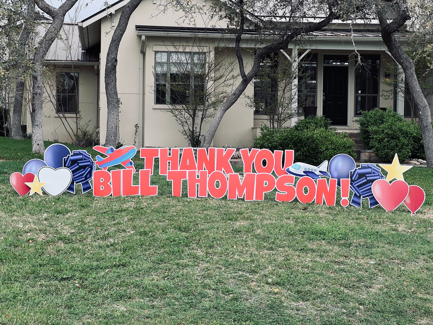 Custom Yard Sign